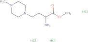 Methyl 2-amino-4-(4-methylpiperazin-1-yl)butanoate trihydrochloride