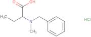 2-[Benzyl(methyl)amino]butanoic acid hydrochloride