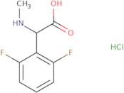 2-(2,6-Difluorophenyl)-2-(methylamino)acetic acid hydrochloride