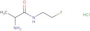 2-Amino-N-(2-fluoroethyl)propanamide hydrochloride