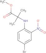 Methyl 2-[(4-bromo-2-nitrophenyl)amino]-2-methylpropanoate