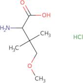 2-Amino-4-methoxy-3,3-dimethylbutanoic acid hydrochloride