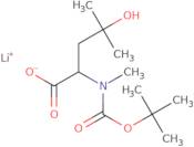 Lithium 2-((tert-butoxycarbonyl)(methyl)amino)-4-hydroxy-4-methylpentanoate