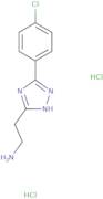 2-[3-(4-Chlorophenyl)-1H-1,2,4-triazol-5-yl]ethan-1-amine dihydrochloride