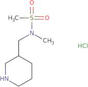 N-Methyl-N-(piperidin-3-ylmethyl)methanesulfonamide hydrochloride