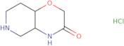 Hexahydro-2H-pyrido[4,3-b][1,4]oxazin-3(4H)-one hydrochloride