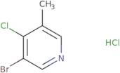 3-Bromo-4-chloro-5-methylpyridine hydrochloride