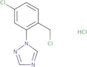 1-[5-Chloro-2-(chloromethyl)phenyl]-1H-1,2,4-triazole hydrochloride