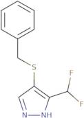 4-(Benzylsulfanyl)-3-(difluoromethyl)-1H-pyrazole