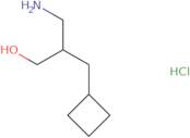 3-Amino-2-(cyclobutylmethyl)propan-1-ol hydrochloride