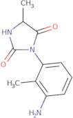 3-(3-Amino-2-methylphenyl)-5-methylimidazolidine-2,4-dione