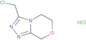 3-(Chloromethyl)-5H,6H,8H-[1,2,4]triazolo[3,4-c][1,4]oxazine hydrochloride