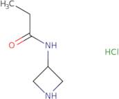 N-(Azetidin-3-yl)propanamide hydrochloride