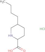 5-Butylpiperidine-2-carboxylic acid hydrochloride