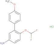 4-(Difluoromethoxy)-3-(4-methoxyphenyl)aniline hydrochloride