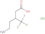 5-Amino-3-(trifluoromethyl)pentanoic acid hydrochloride