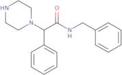 N-Benzyl-2-phenyl-2-(piperazin-1-yl)acetamide