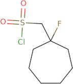 (1-Fluorocycloheptyl)methanesulfonyl chloride