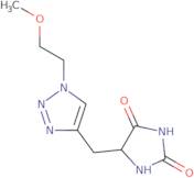 5-{[1-(2-Methoxyethyl)-1H-1,2,3-triazol-4-yl]methyl}imidazolidine-2,4-dione