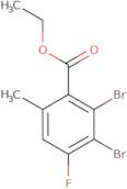 Ethyl 2,3-dibromo-4-fluoro-6-methylbenzoate