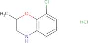 8-Chloro-2-methyl-3,4-dihydro-2H-1,4-benzoxazine hydrochloride