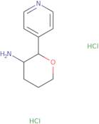 2-(Pyridin-4-yl)oxan-3-amine dihydrochlorides