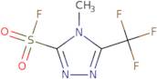 4-Methyl-5-(trifluoromethyl)-4H-1,2,4-triazole-3-sulfonyl fluoride