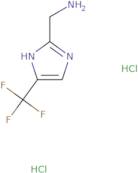 [4-(Trifluoromethyl)-1H-imidazol-2-yl]methanamine dihydrochloride