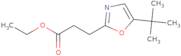 Ethyl 3-(5-tert-butyl-1,3-oxazol-2-yl)propanoate