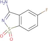 5-Fluoro-3-imino-2,3-dihydro-1,2-benzothiazole-1,1-dione