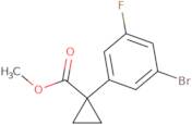 Methyl 1-(3-bromo-5-fluorophenyl)cyclopropane-1-carboxylate