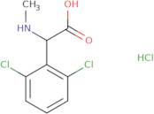 2-(2,6-Dichlorophenyl)-2-(methylamino)acetic acid hydrochloride