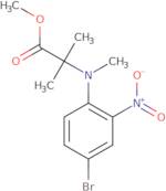 Methyl 2-[(4-bromo-2-nitrophenyl)(methyl)amino]-2-methylpropanoate