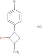 3-Amino-1-(4-bromophenyl)azetidin-2-one hydrochloride