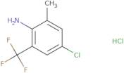 4-Chloro-2-methyl-6-(trifluoromethyl)aniline hydrochloride