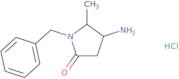 4-Amino-1-benzyl-5-methylpyrrolidin-2-one hydrochloride