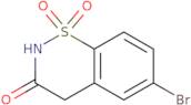 6-Bromo-3,4-dihydro-2H-1,2-benzothiazine-1,1,3-trione