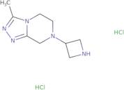 3-{3-Methyl-5H,6H,7H,8H-[1,2,4]triazolo[4,3-a]pyrazin-7-yl}azetidine dihydrochloride