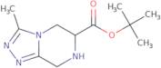 tert-Butyl 3-methyl-5H,6H,7H,8H-[1,2,4]triazolo[4,3-a]pyrazine-6-carboxylate