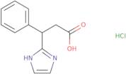 3-(1H-Imidazol-2-yl)-3-phenylpropanoic acid hydrochloride