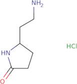 5-(2-Aminoethyl)pyrrolidin-2-one hydrochloride