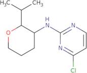 4-Chloro-N-[2-(propan-2-yl)oxan-3-yl]pyrimidin-2-amine
