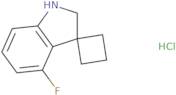 4'-Fluoro-1',2'-dihydrospiro[cyclobutane-1,3'-indole] hydrochloride