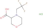 4-(2,2,2-Trifluoroethyl)morpholine-3-carboxylic acid hydrochloride