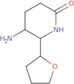 5-Amino-6-(oxolan-2-yl)piperidin-2-one