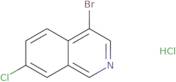 4-Bromo-7-chloroisoquinoline hydrochloride