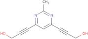 3-[6-(3-Hydroxyprop-1-yn-1-yl)-2-methylpyrimidin-4-yl]prop-2-yn-1-ol