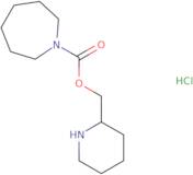 Piperidin-2-ylmethyl azepane-1-carboxylate hydrochloride