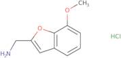 (7-Methoxy-1-benzofuran-2-yl)methanamine hydrochloride