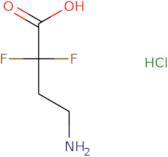 4-Amino-2,2-difluorobutanoic acid hydrochloride